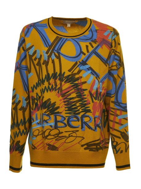 burberry graffiti sweater